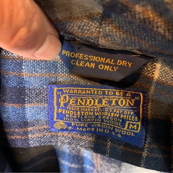 Pendleton Vintage Men’s Pure Virgin Wool Robe - Picture 5 of 5